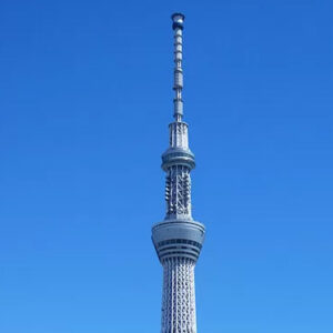 東京スカイツリーの頂上付近に、日光東照宮が浮かんでいる？